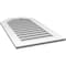 Ekena Millwork Octagonal Top Surface Mount PVC Gable Vent: Functional, w/ 3-1/2"W x 1"P Standard Frame, 22"W x 40"H GVPOT22X4001SF - alternate 5